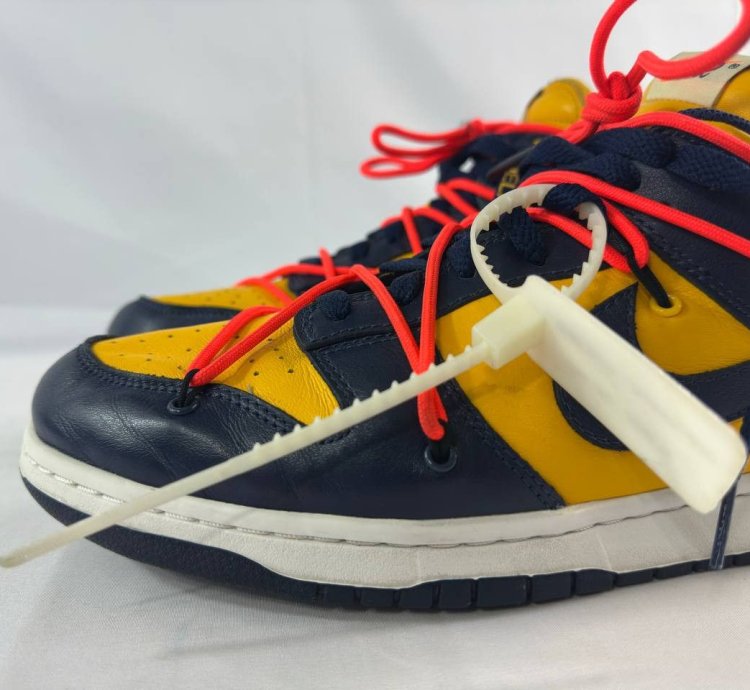 Nike Dunk Low Off-white University Gold 2019