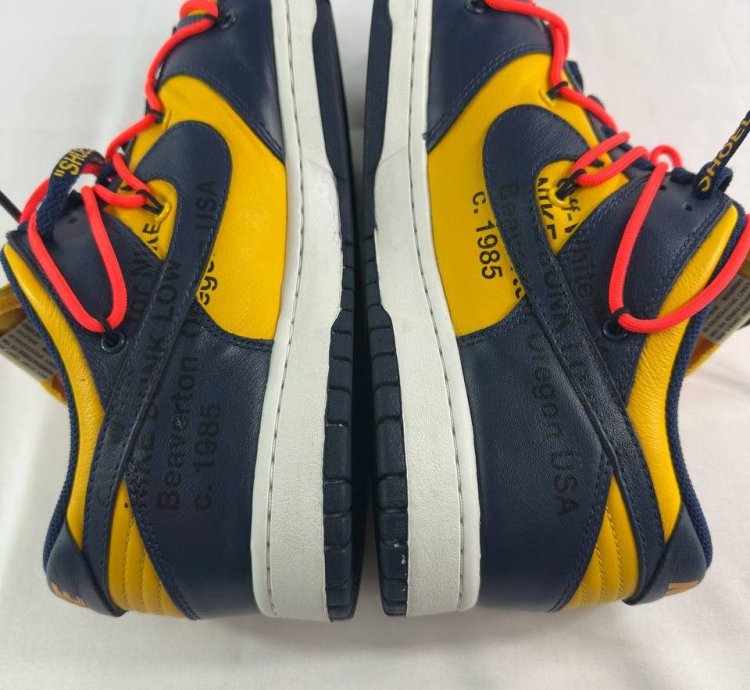 Nike Dunk Low Off-white University Gold 2019