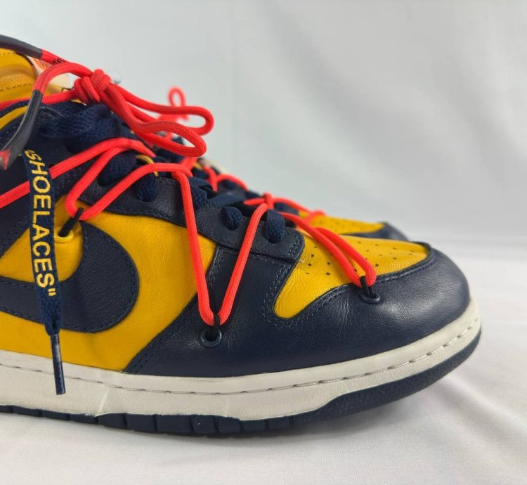 Nike Dunk Low Off-white University Gold 2019