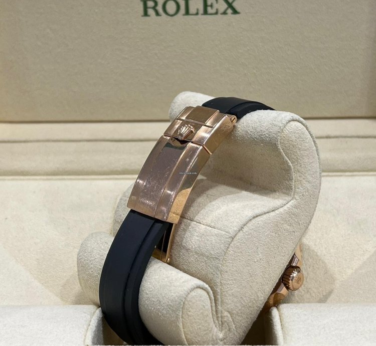 Rolex Yacht-master 40 2019 Rose Gold Yacht-master 40 Oysterflex 116655 Box Papers