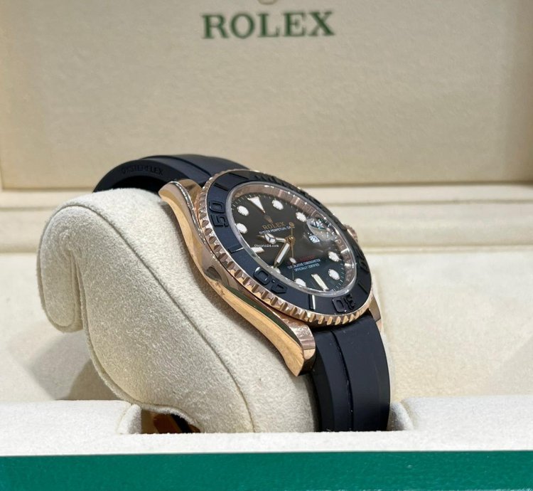 Rolex Yacht-master 40 2019 Rose Gold Yacht-master 40 Oysterflex 116655 Box Papers