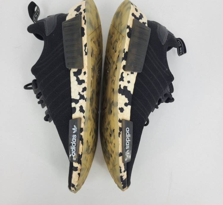 Adidas Nmd R1 Color Splash Black Running Sneaker Shoe 9 5
