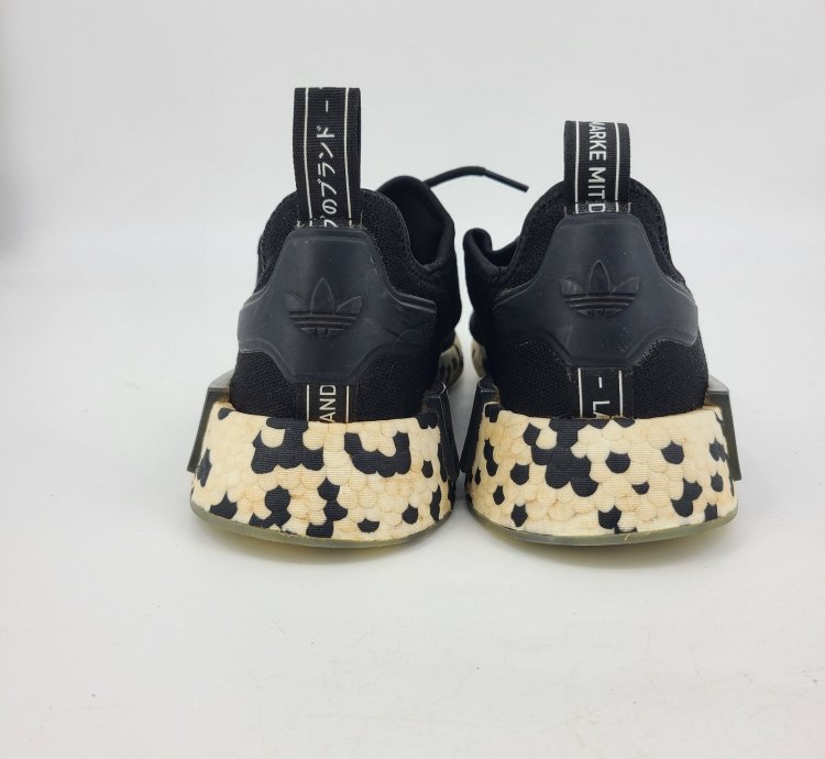 Adidas Nmd R1 Color Splash Black Running Sneaker Shoe 9 5