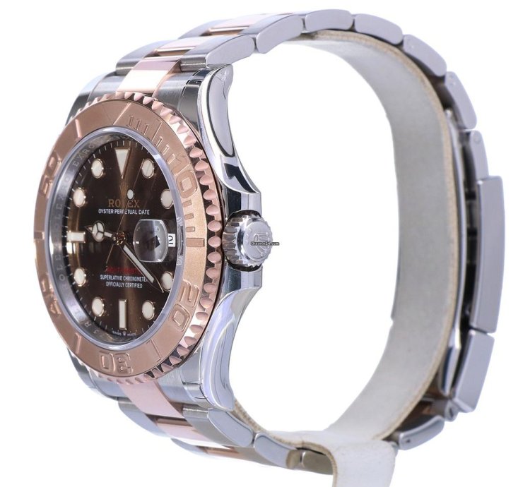 Rolex Yacht-master 40 Oyster Yacht-master Rose Gold Steel Chocolate 40 Mm Unworn 2024