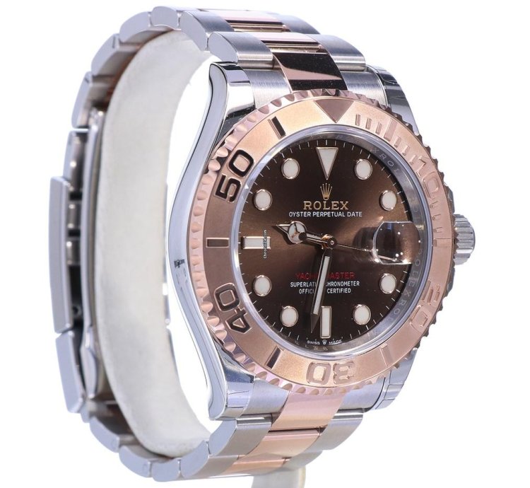 Rolex Yacht-master 40 Oyster Yacht-master Rose Gold Steel Chocolate 40 Mm Unworn 2024