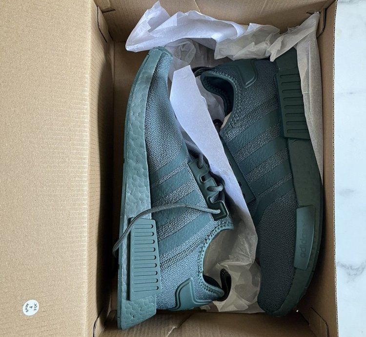 Adidas Nmd R1 Mineral Green 8 5w 7m