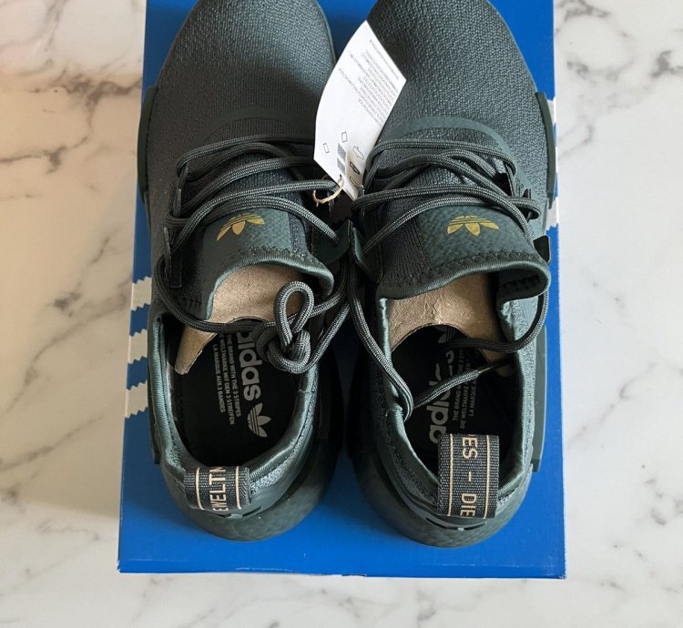 Adidas Nmd R1 Mineral Green 8 5w 7m