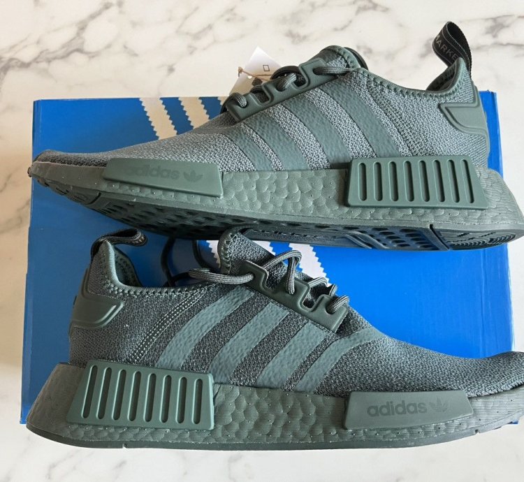 Adidas Nmd R1 Mineral Green 8 5w 7m