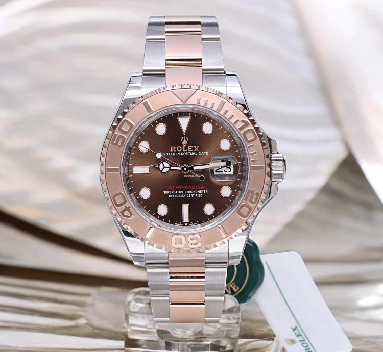 Rolex Yacht-master 40 Rose Gold Steel - Chocolate Unworn 2024
