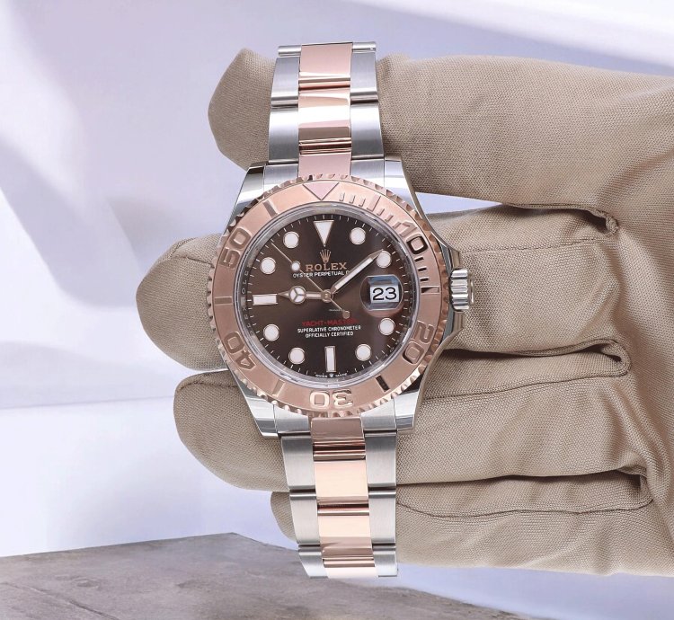 Rolex Yacht-master 40 Rose Gold Steel - Chocolate Unworn 2024