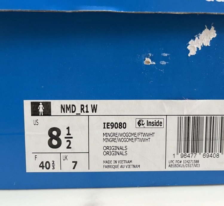 Adidas Nmd R1 Mineral Green 8 5w 7m