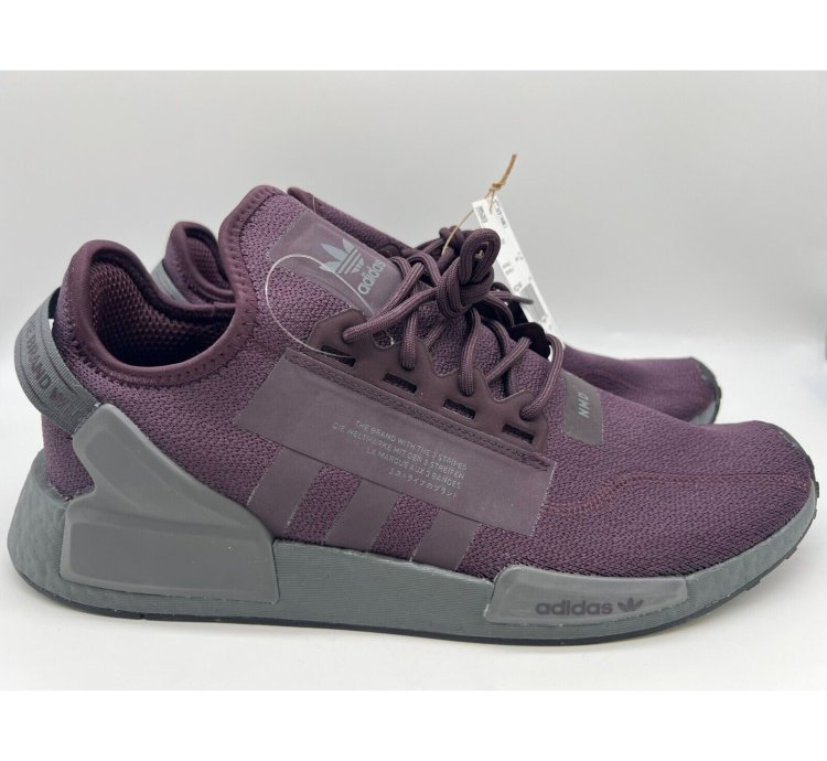 Adidas Nmd R1 V2 Shadow Maroon Hq2149 Men Shoes Size 12