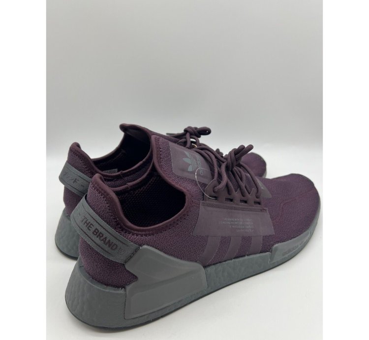 Adidas Nmd R1 V2 Shadow Maroon Hq2149 Men Shoes Size 12