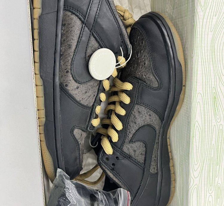 Nike Dunk Pro Sb Low Ostrich 304292-003 Pre Owned Size 8