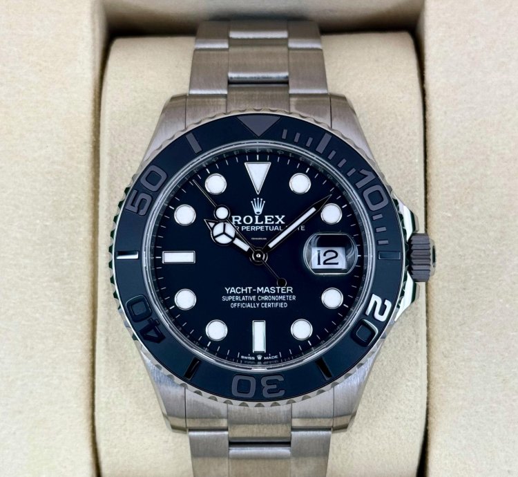 Rolex Yacht-master 42 New 2025 Rolex Yacht-master 42mm 226627 Titanium Black Dial