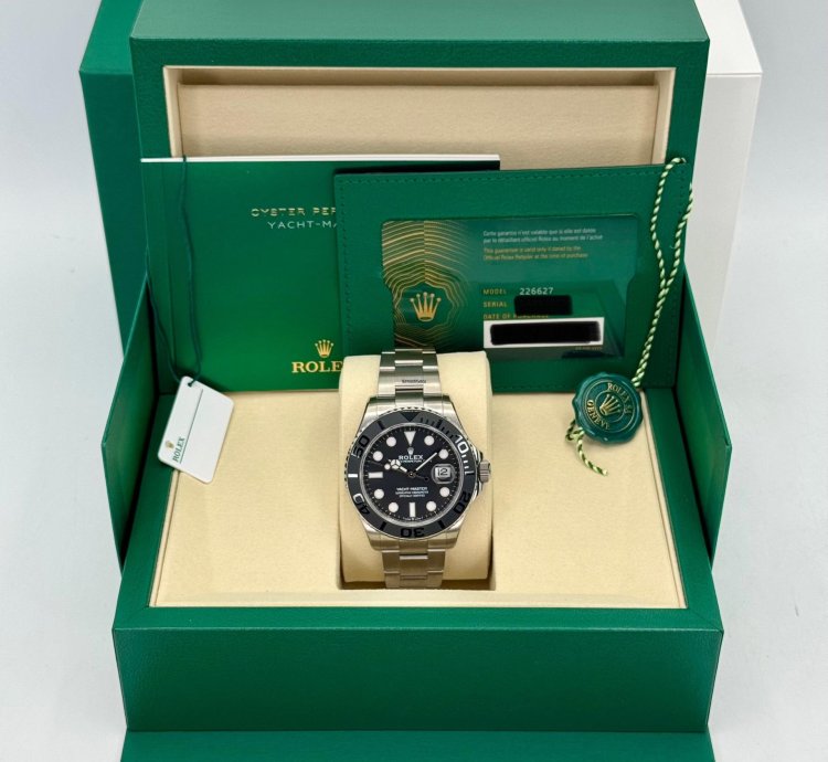 Rolex Yacht-master 42 New 2025 Rolex Yacht-master 42mm 226627 Titanium Black Dial