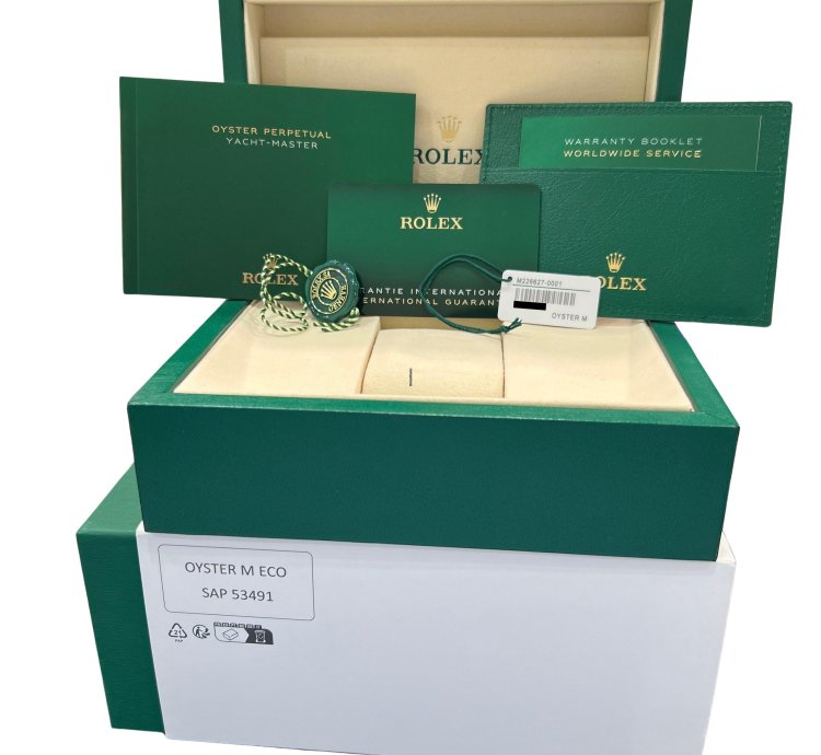 Rolex Yacht-master 42 New Unworn 2025 Papers Rolex Yacht-master Titanium Ceramic Black 42mm 226627