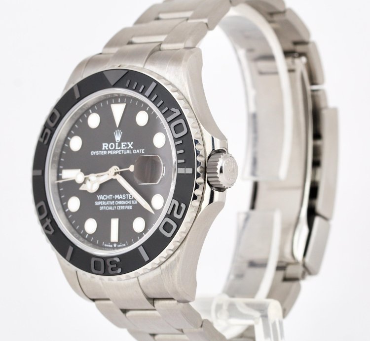Rolex Yacht-master 42 New Unworn 2025 Papers Rolex Yacht-master Titanium Ceramic Black 42mm 226627