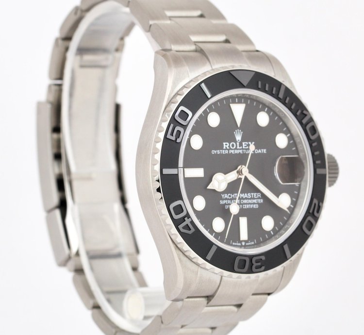 Rolex Yacht-master 42 New Unworn 2025 Papers Rolex Yacht-master Titanium Ceramic Black 42mm 226627