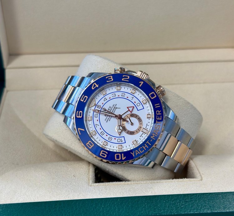 Rolex Yacht-master Ii 2020 Yacht Master Ii Stainless Steel And Rose Gold 116681