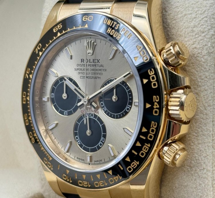 Rolex Daytona Yellow Gold Oysterflex Champagne Yml Dial 126518ln Unworn 2024