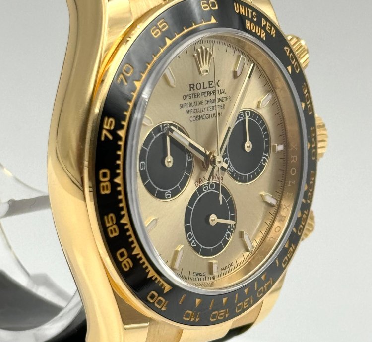 Rolex Daytona Yellow Gold Oysterflex Champagne Yml Dial 126518ln Unworn 2024