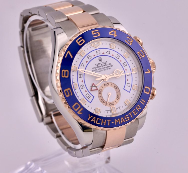 Rolex Yacht-master Ii 2020 Yacht-master Ii Rose Gold Stainless Steel 116681 Unworn