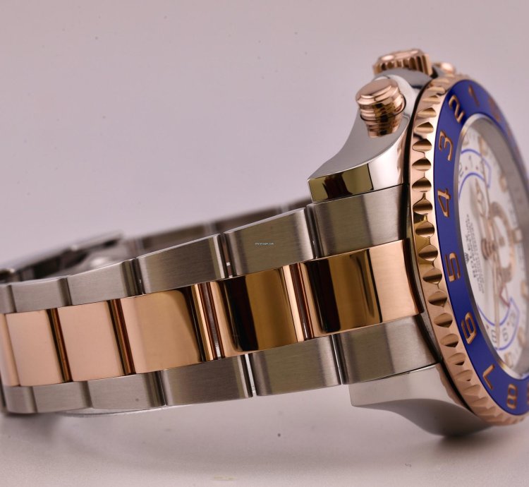 Rolex Yacht-master Ii 2020 Yacht-master Ii Rose Gold Stainless Steel 116681 Unworn