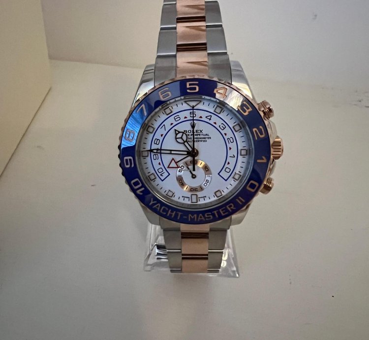 Rolex Yacht-master Ii 2021 Unworn Full Set Balance Of 10yr Warranty