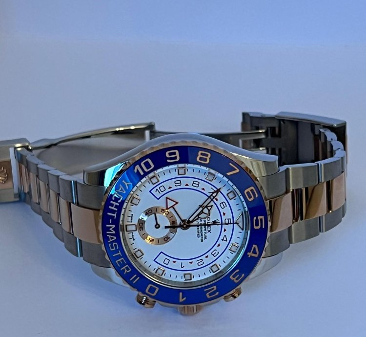 Rolex Yacht-master Ii 2021 Unworn Full Set Balance Of 10yr Warranty