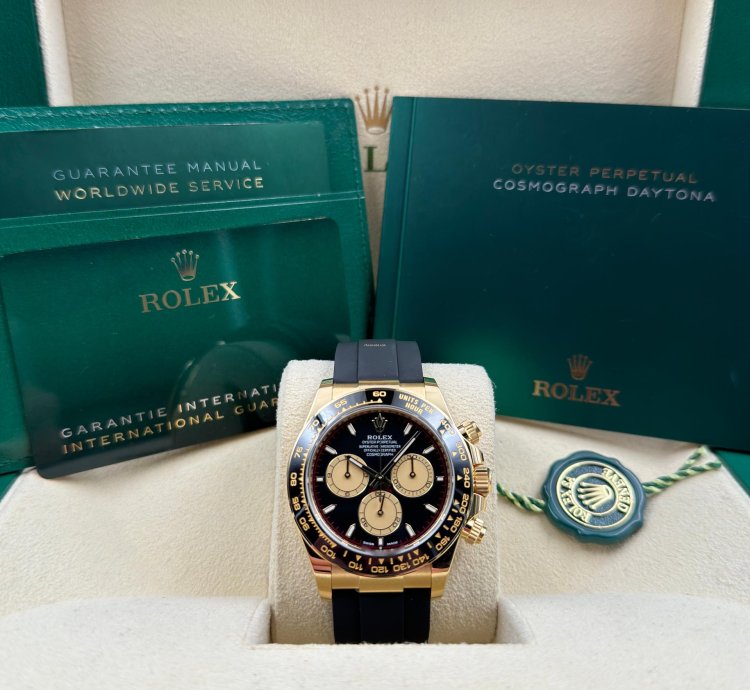 Rolex Daytona Yellow Gold Oysterflex Paul Newman Dial 126518ln Unworn 2024