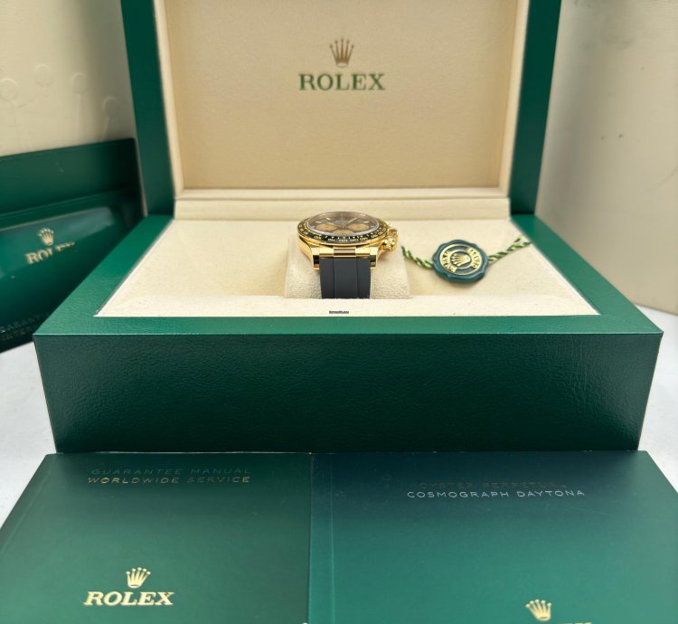 Rolex Daytona Yellow Gold Oysterflex Paul Newman Dial 126518ln Unworn 2024