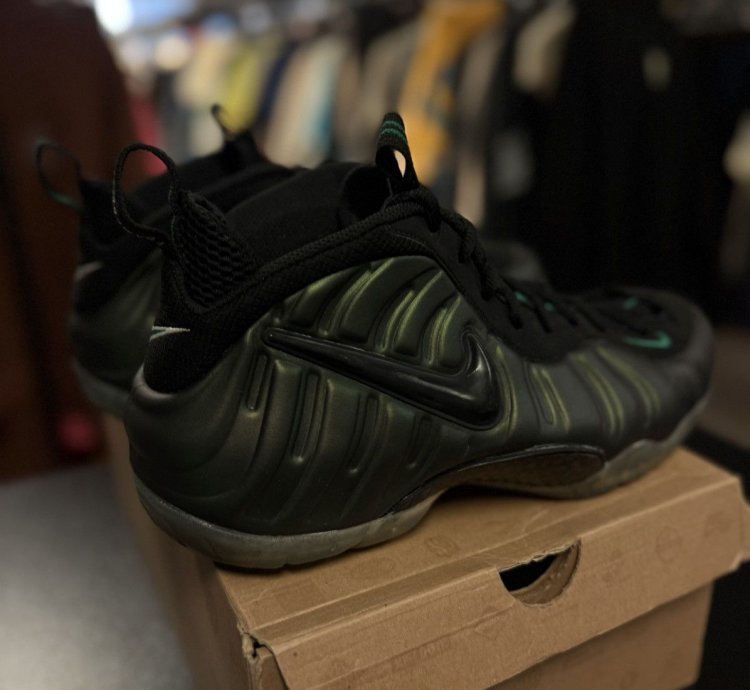 Nike Foamposite 2011 Pine Green Og Classic 624041-301