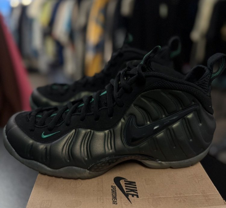 Nike Foamposite 2011 Pine Green Og Classic 624041-301