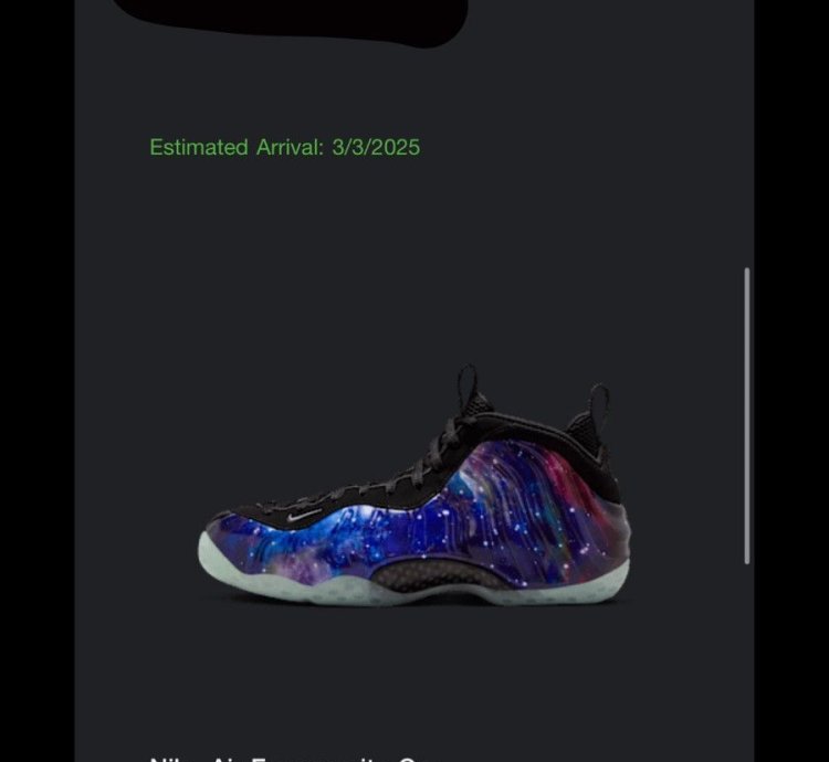 Nike Foamposite Galaxy 2025 Size 13 Confirmed