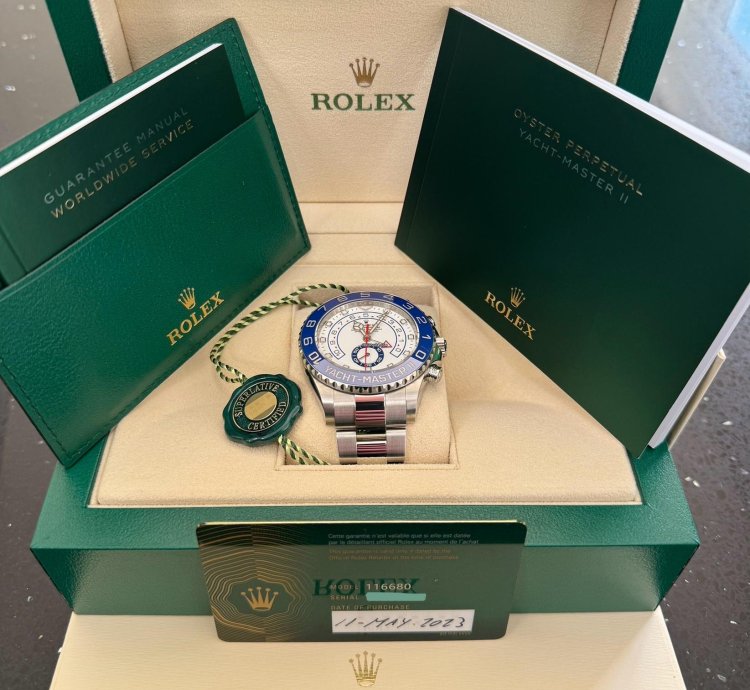 Rolex Yacht-master Ii Brand New Unworn Rolex Yacht-master Ii 116680 2023