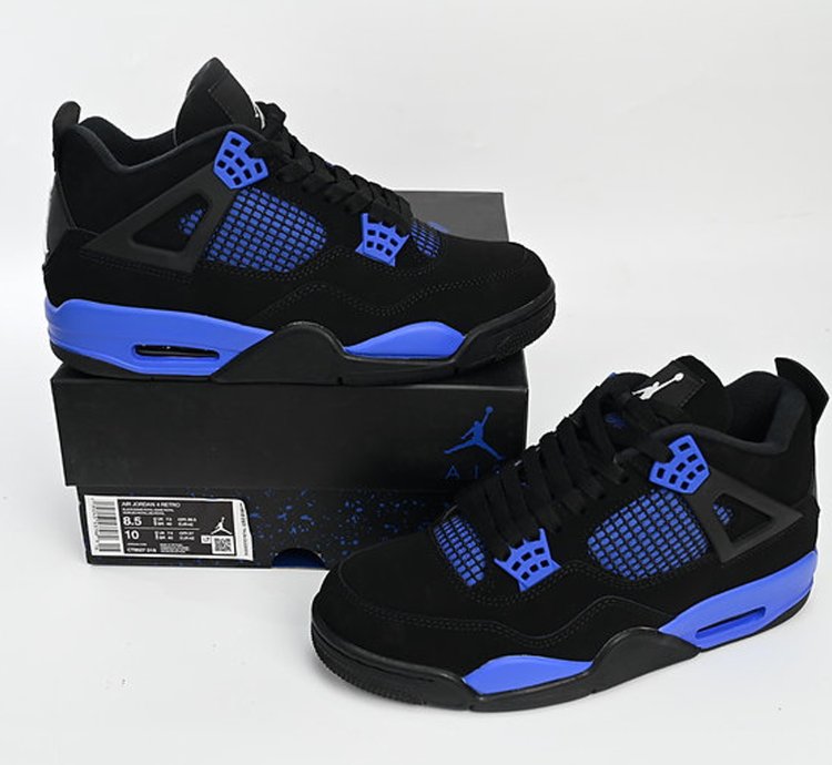 Jordan 4 Blue Thunder Size 7 - 12 Us Mens