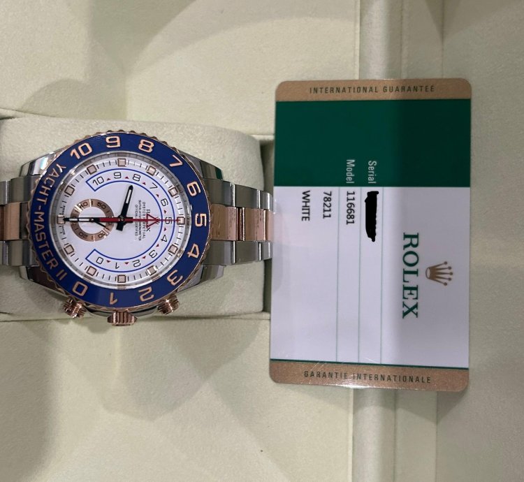 Rolex Yacht-master Ii Full Set Box And Papers