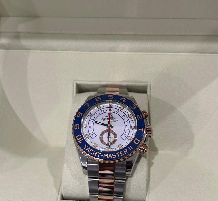 Rolex Yacht-master Ii Full Set Box And Papers