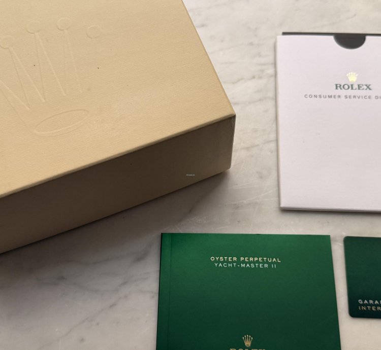 Rolex Yacht-master Ii Full Set Receipts