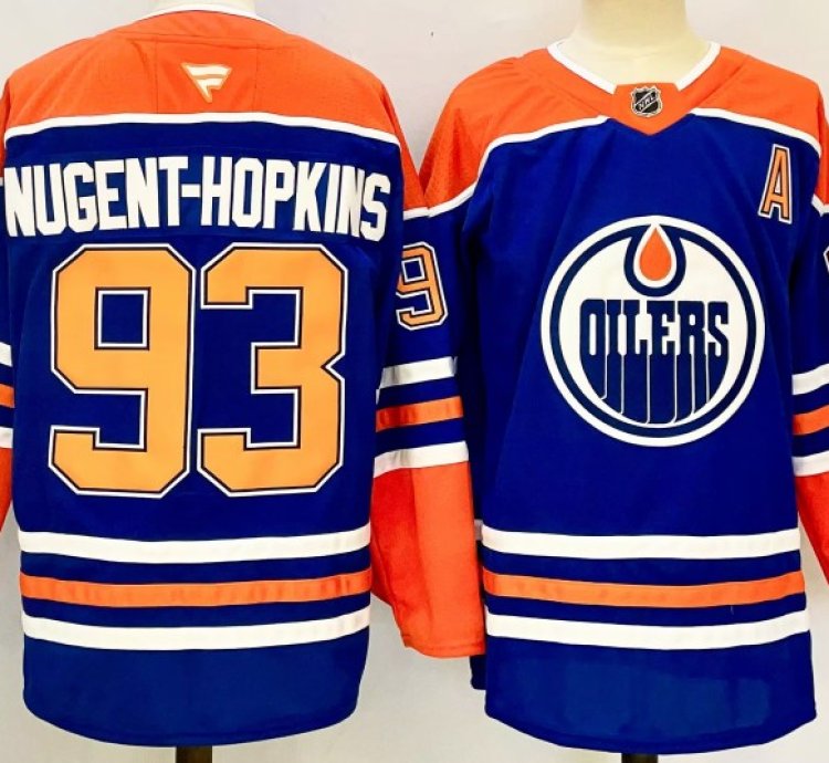 Edmonton Oilers 93 Ryan Nugent-hopkins Jersey
