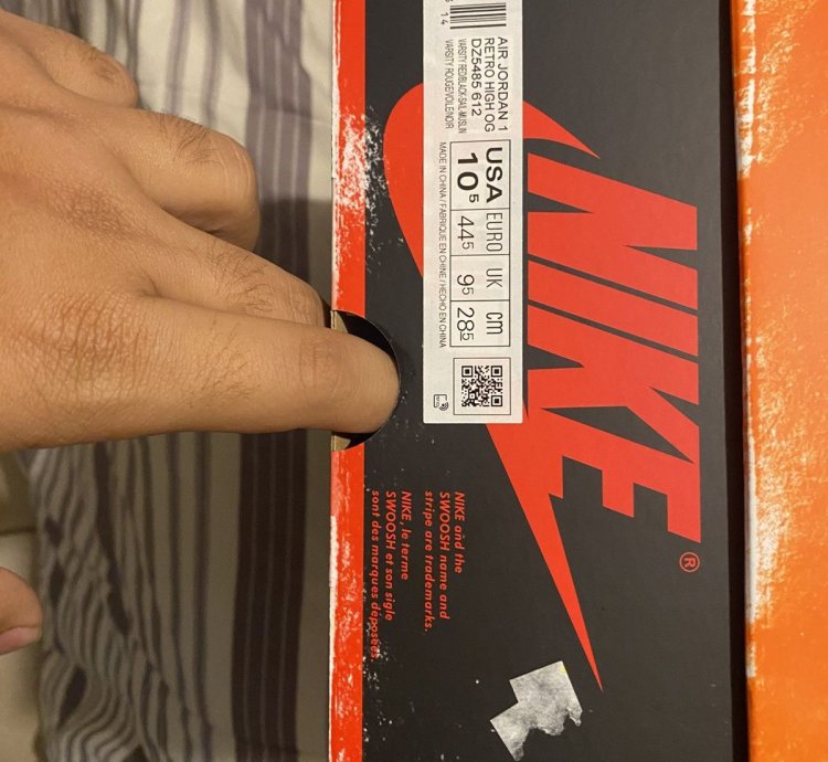 Nike Jordan 1 Lost And Found Size 10 5