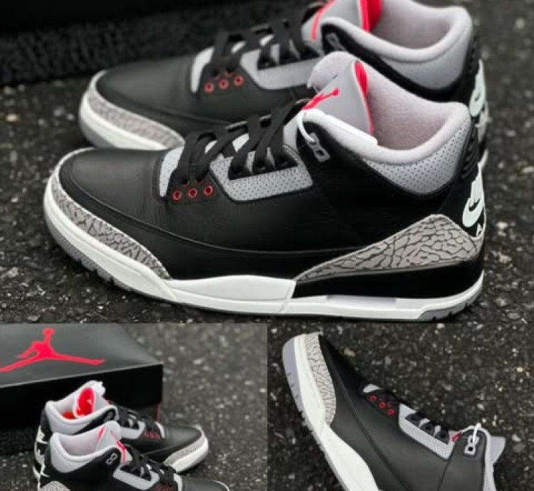Air Jordan 3 Retro Black Cement