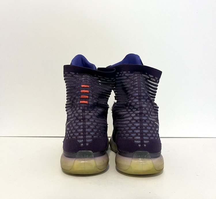 2014 Nike Kobe 10 Elite High Team Pack Purple Ink Sz 10