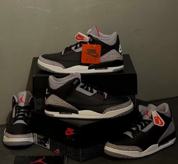 Air Jordan 3 Retro Black Cement