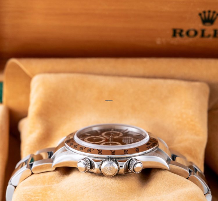 Rolex Daytona Zenith Black Dial - Ref 16520 - Ser - Full Set Eu 1999 - Nos Stickers