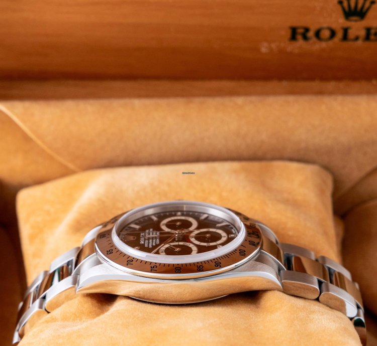 Rolex Daytona Zenith Black Dial - Ref 16520 - Ser - Full Set Eu 1999 - Nos Stickers