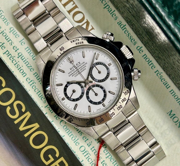 Rolex Daytona Zenith El Primero - White Dial - Ser - Ref 16520 - Year 1999