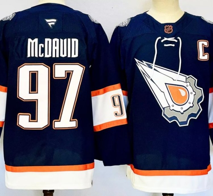 Edmonton Oilers 97 Connor Mcdavid Jersey Stitched