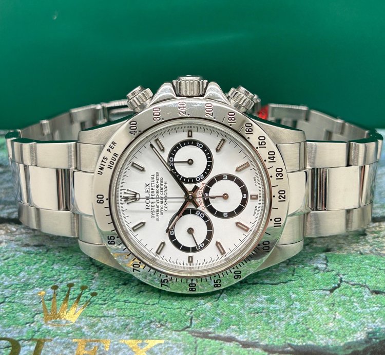 Rolex Daytona Zenith El Primero - White Dial - Ser - Ref 16520 - Year 1999
